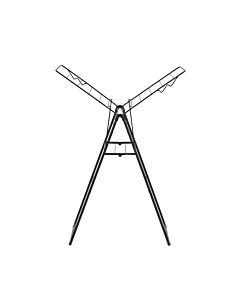 Сушилник за дрехи Brabantia Hangon 15m, Matt Black