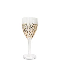 Чаша за вино Bohemia 1845 Nicolette Golden Marble 270ml, 6 броя