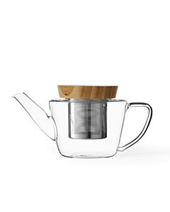 Чайник с цедка VIVA Infusion 500ml, с бамбуков капак