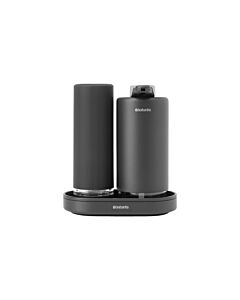 Комплект дозатори за сапун Brabantia SinkStyle Mineral Infinity Grey, 2x200ml