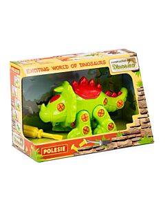 Polesie Toys Конструктор Динозавър Трицератопс 76816