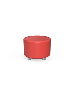 RFG Табуретка Circle, 60 х 60 х 43H, екокожа, червена