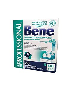 Bene Таблетки за съдомиялна Professional, 80 броя 5020140420