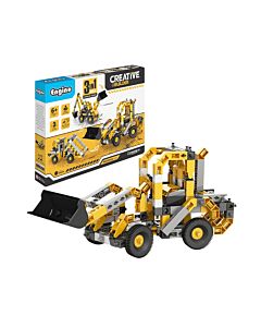 Engino Конструктор Creative Builder - Колесен товарач, 3 в 1