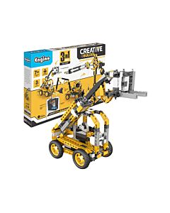 Engino Конструктор Creative Builder - Висок кран, 3 в 1