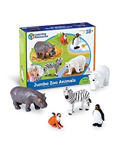 Learning Resources Животни от зоопарка, джъмбо
