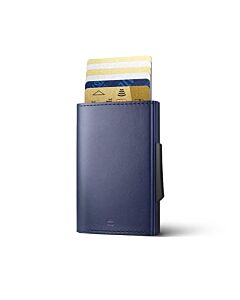 Портфейл OGON Cascade Slim Leather, Navy Blue