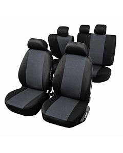 Калъфи за автомобилни седалки Renault Master - RoGroup с въздушна възглавница и сгъваемата задна седалка , 9 бр.