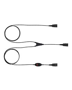 Jabra Y-надзорен кабел w/mute QD-2xQD 8800-02-01