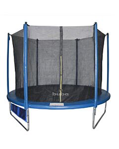 Buba Батут с вътрешна мрежа Buba 10FT - 306см, джоб за обувки и стълба, NEW022862 