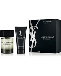 Yves Saint Laurent La Nuit de L'Homme Мъжки комплект EDT Тоалетна вода 100 ml Душ гел 50 ml