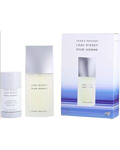 Issey Miyake L'Eau d'Issey Комплект за мъже EDT Тоалетна вода 75 ml Део стик 75 g