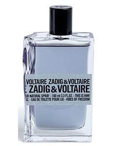 Zadig & Voltaire This Is Him! Vibes Of Freedom EDT Тоалетна вода за мъже 100 ml /2022  ТЕСТЕР