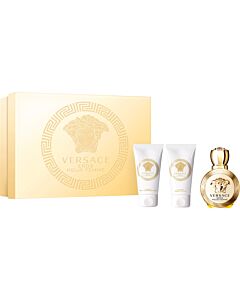 Versace Eros Комплект за жени EDP парфюм 50 ml + душ гел 50 ml + лосион за тяло 50 ml 