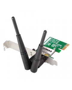 Безжичен PCI Express адаптер EDIMAX EW-7612PIN, Realtek, 2.4Ghz, 802.11n/g/b