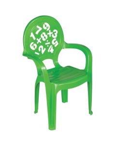 Pilsan Стол с цифри зелен 03412