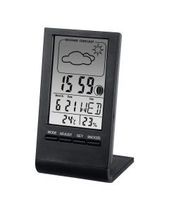 Цифров термометър/хигрометър HAMA TH-100 186358, Черен
