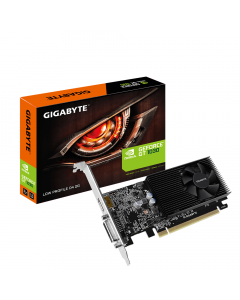 Видео карта GIGABYTE GeForce® GT 1030 D4 2GB DDR4 64 bit, Low Profile, DVI-D, HDMI