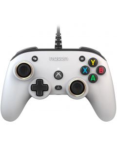Жичен геймпад Nacon XBox Series Pro Compact White, Бял