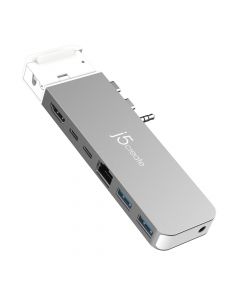 j5create JCD395, 4K60 Pro USB4 Хъб, MagSafe Kit, За MacBook Pro 2021/2022