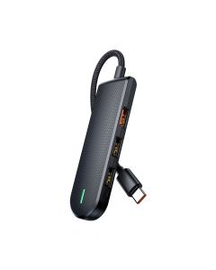 5 в 1 USB Type-C хъб Xmart, 3 x USB, SD/TF Card reader