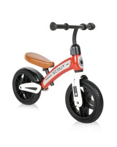 Lorelli Баланс-колело SCOUT, въздушни гуми, 2+ години, червено, 10410020004