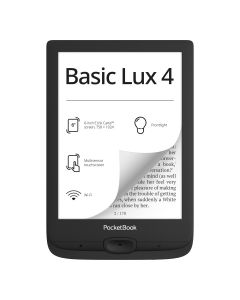 eBook четец PocketBook PB618 Basic Lux 4, Черен