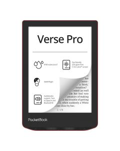 eBook четец PocketBook PB634 Verse Pro, Страстно червен