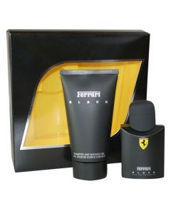 Ferrari Black Комплект за мъже EDT тоалетна вода 75 ml + SG 150ml