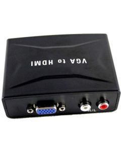 Преходник VGA to HDMI, Черен - 18162
