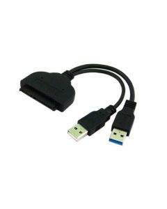 Преходник, DLFI, USB 3.0 към SATA, Черен - 18295