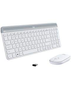 Клавиатура LOGITECH MK470 Slim Wireless Combo - OFF-WHITE - US INT'L 920-009205 920-009205