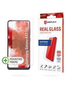 Стъклен протектор за екран Displex Real Glass (2D) за Galaxy A33 5G