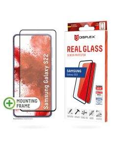 Стъклен протектор за екран Displex Full Cover Glass (3D) за Samsung Galaxy S22
