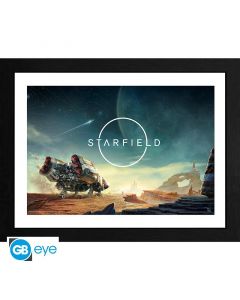 GBEYE STARFIELD - Framed print "Landing" (30x40)