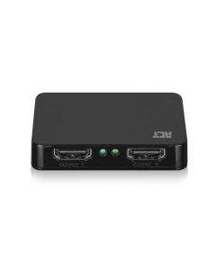HDMI Сплитер ACT AC7835, 1/2, 4K@30Hz, USB, Черен