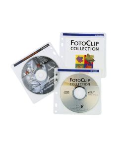Полиетиленов плик HAMA, За CD/DVD- 40 бр.пакет, Прозрачен