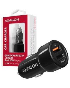 Адаптер за Захранване AXAGON PWC-QC5 car charger Smart 5V 2 PWC-QC5