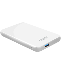 Чекмедже за диск AXAGON EE25-S6 USB3.0 - SATA 6G 2.5" External SCREWLESS Box White EE25-S6 EE25-S6