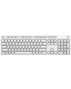 Клавиатура Dell Multimedia Keyboard-KB216 - US International (QWERTY) - White 580-ADGM-14 580-ADGM-14