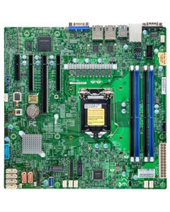 Дънна платка сървърна Supermicro mainboard server MBD-X12STL-F-O microATX MBD-X12STL-F-O