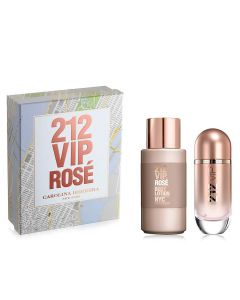 Carolina Herrera 212 VIP Rose комплект за жени EDP парфюм 50 ml + BL 100 ml
