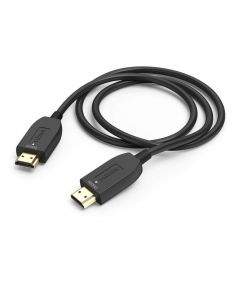 Оптичен активен кабел HAMA Optical, HDMI мъжко - HDMI мъжко, Ethernet, 8K, 3м, Позл.конектори, Черен