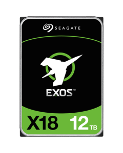 Твърд диск сървърен SEAGATE HDD Server Exos X18 HDD 512E/4KN (3.5'/ 12TB/ SATA 6Gb/s / 7200rpm) ST12000NM000J ST12000NM000J