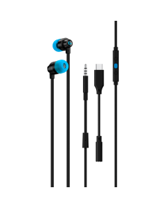 Гейминг слушалки LOGITECH G333 Wired Gaming Earphones - BLACK - 3.5 MM 981-000924 981-000924