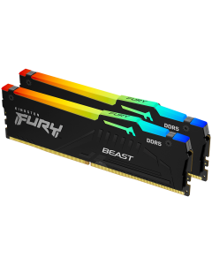 Memory Gaming Desktop Kingston 32GB 5600MT/s DDR5 CL36 DIMM (Kit of 2) FURY Beast RGB EXPO KF556C36BBEAK2-32