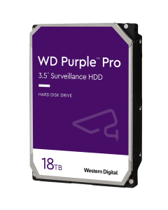 Твърд диск видеонаблюдение HDD AV WD Purple Pro (3.5'' WD181PURP