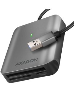 Флаш памети Axagon Aluminum high-speed USB-A 3.2 Gen 1 memory card reader. 3 slots CRE-S3