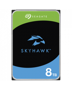 Твърд диск видеонаблюдение SEAGATE HDD SkyHawk Surveillance (3.5''/8TB/SATA 6Gb/s/rpm 5400) ST8000VX010 ST8000VX010