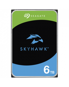 Твърд диск видеонаблюдение SEAGATE HDD SkyHawk Surveillance (3.5''/6TB/SATA 6Gb/s/rpm 5400) ST6000VX009 ST6000VX009